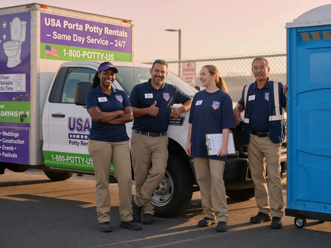 Porta Potty Rental company in Winterthur, DE